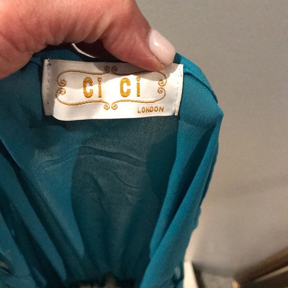 Maxi dress with short sides. - Picture 6 of 6